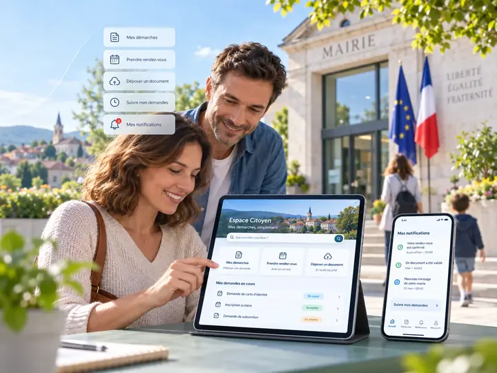 Espace citoyen pour les démarches en ligne